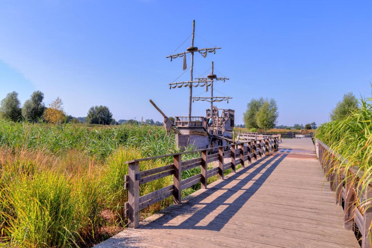 טראסנהיידה Familien Wellness Hotel Seeklause Mit Grossem Abenteuerspielplatz "Piraten-Insel-Usedom" Kinder Immer All-Inklusive & Getraenke Ganztags Inklusive מראה חיצוני תמונה