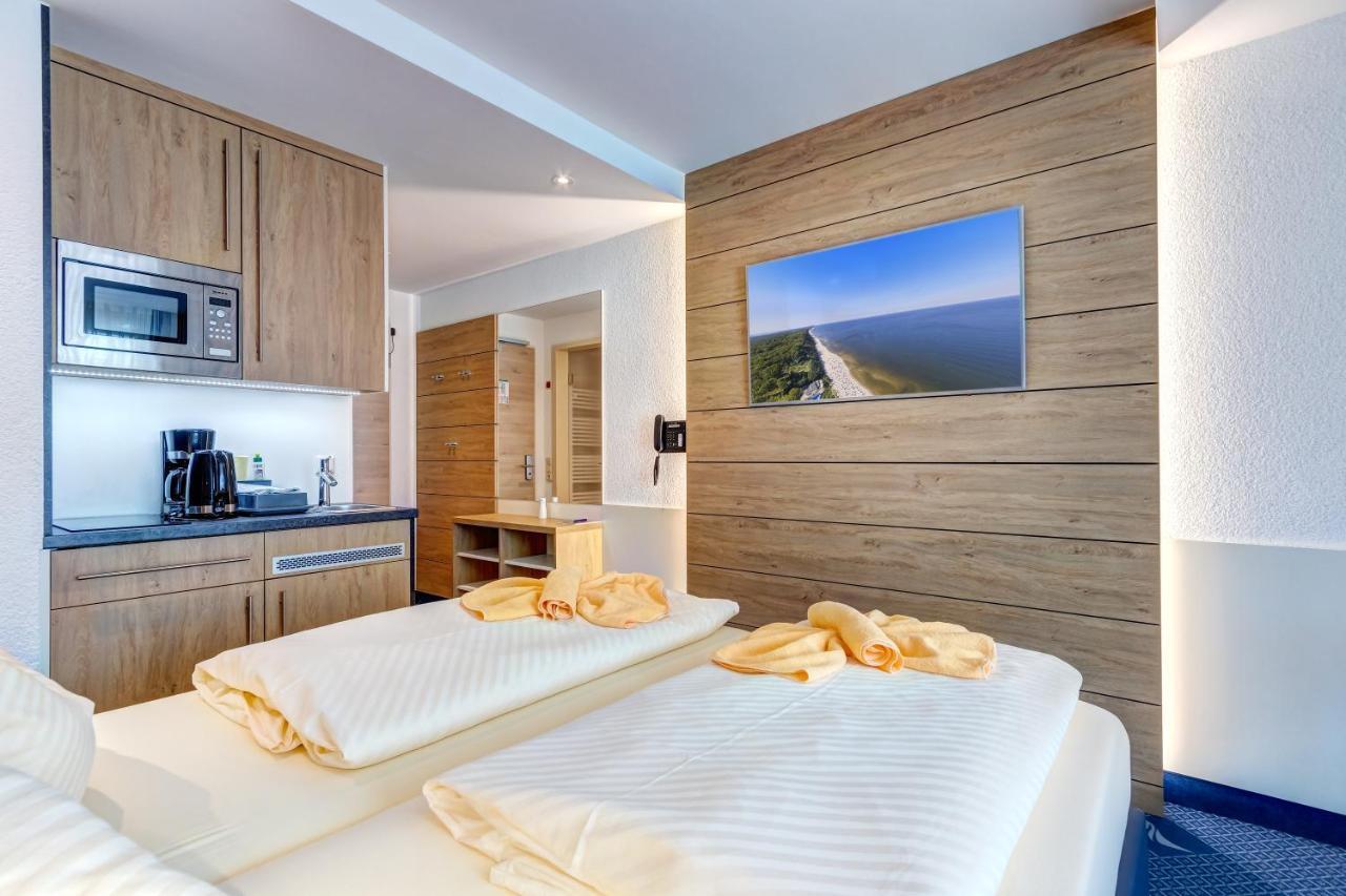 טראסנהיידה Familien Wellness Hotel Seeklause Mit Grossem Abenteuerspielplatz "Piraten-Insel-Usedom" Kinder Immer All-Inklusive & Getraenke Ganztags Inklusive מראה חיצוני תמונה